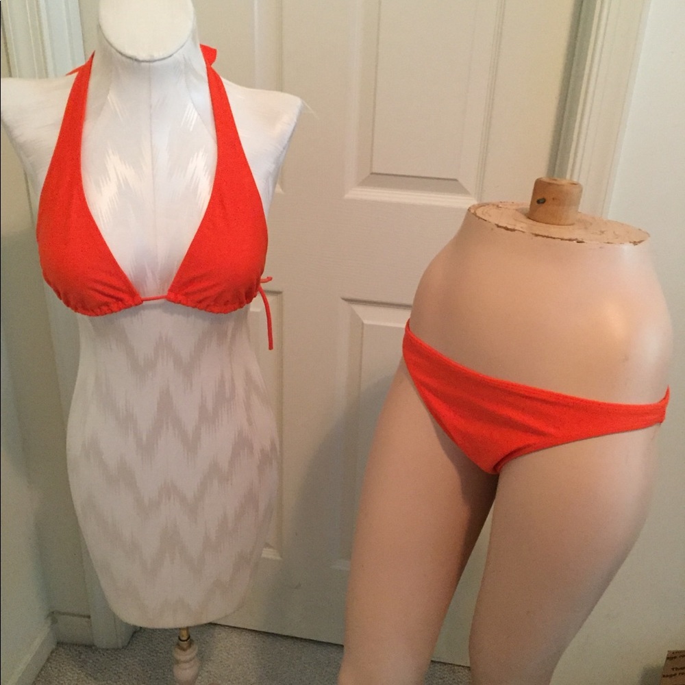 Bella bikini Bella Brazil orange print ad size M